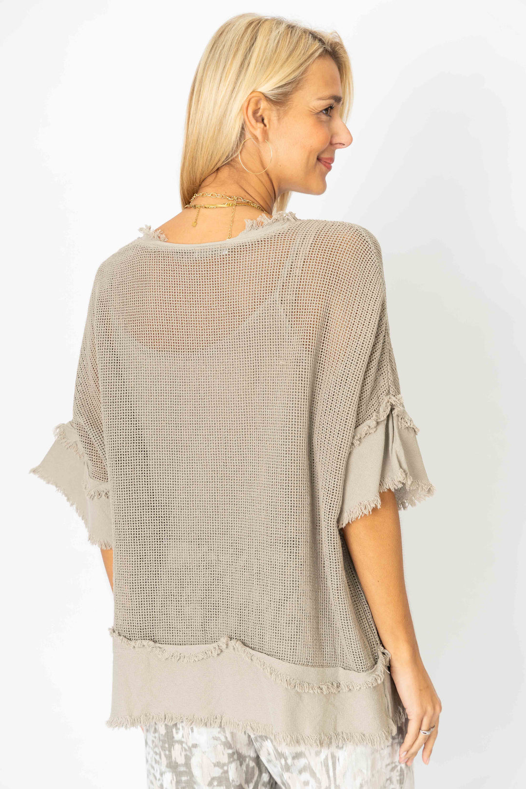 12199 Mesh Top with under top