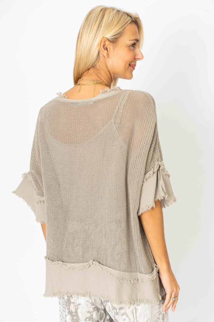 12199 Mesh Top with under top