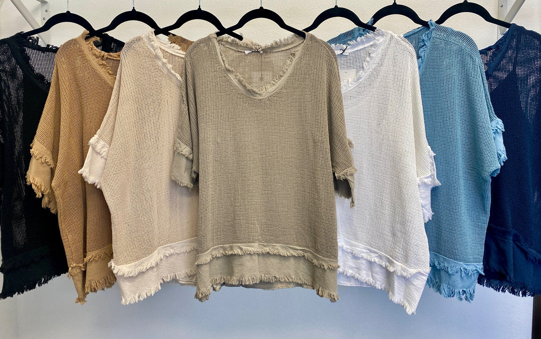 12199 Mesh Top with under top