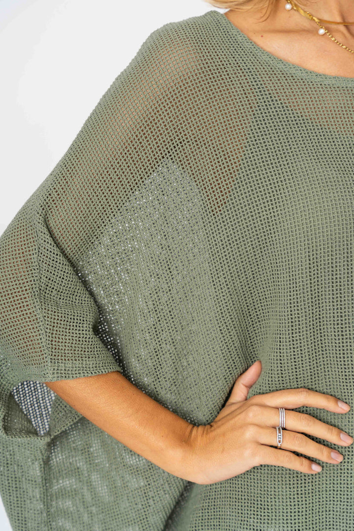 12349 Mesh Top with under top