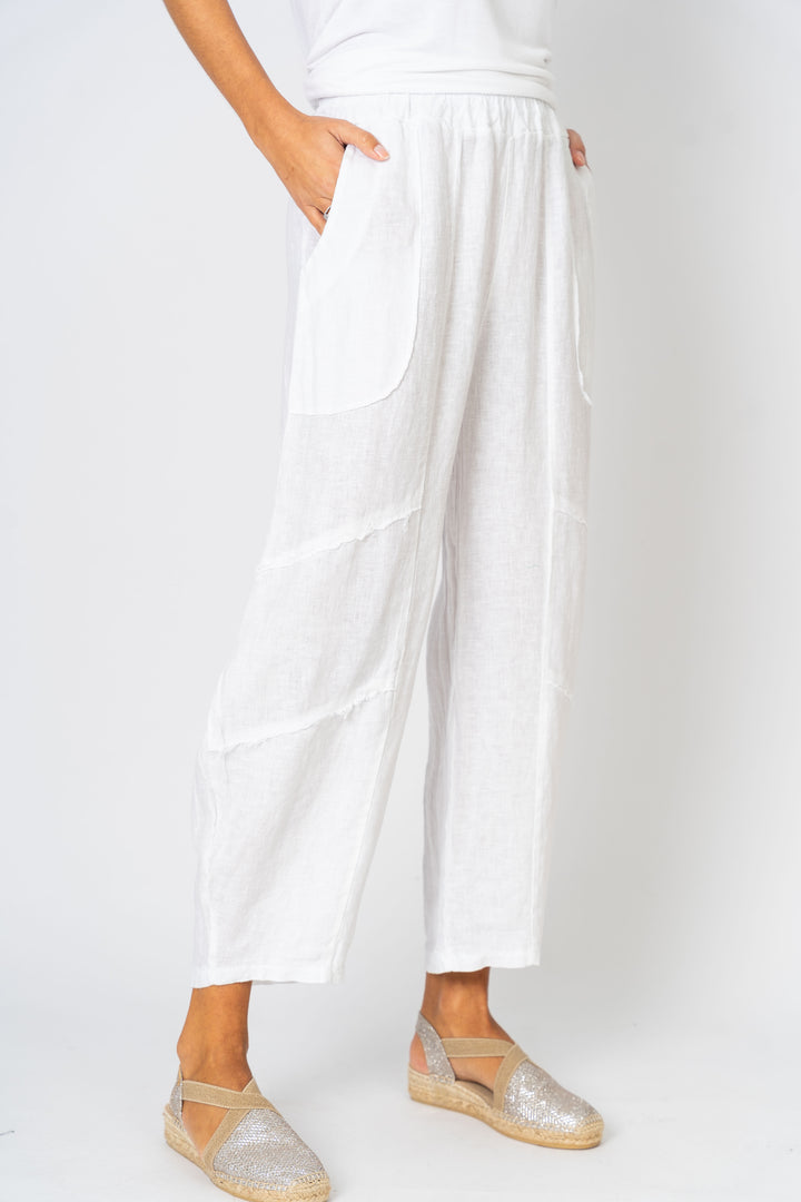 Linen Pant with details