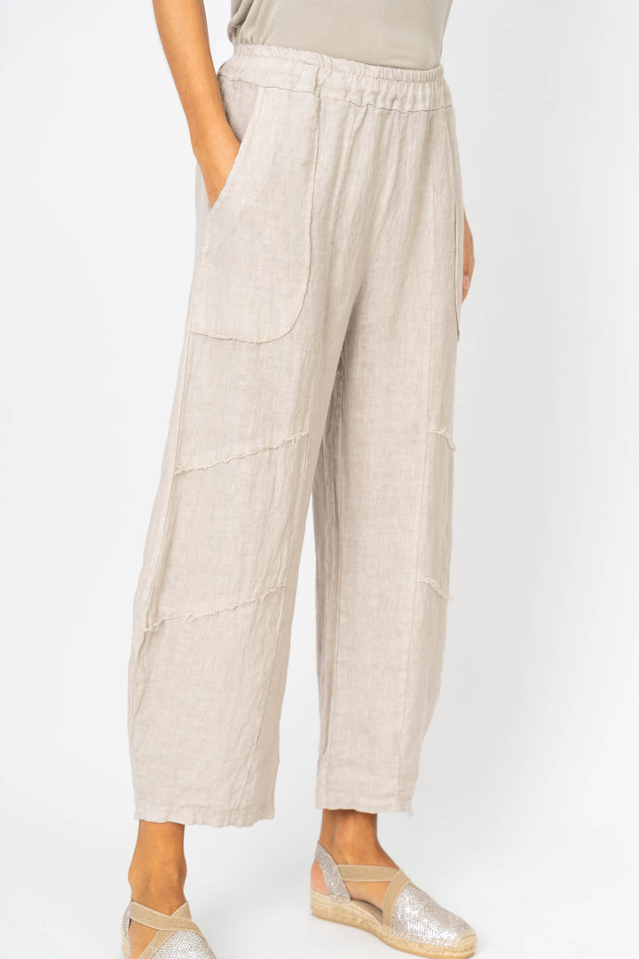 Linen Pant with details