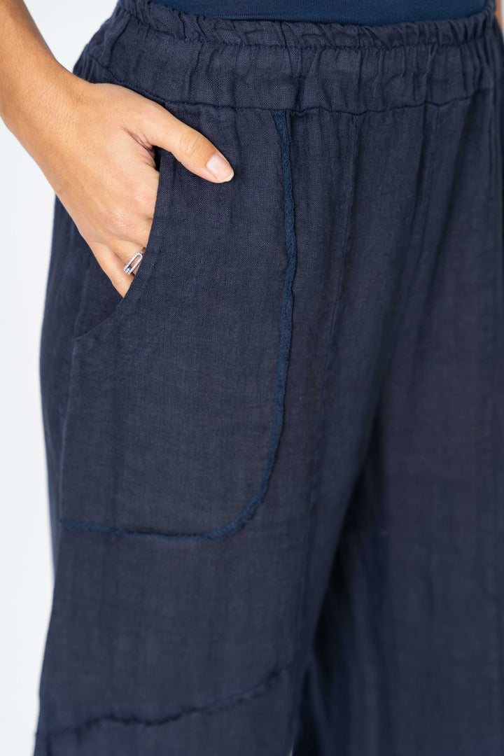 Linen Pant with details