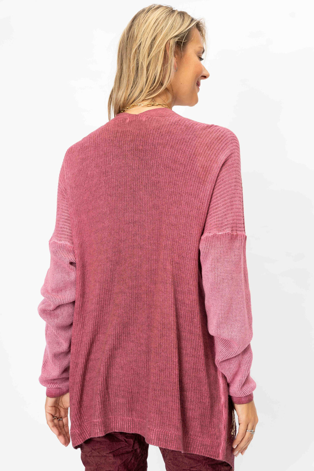 28099 - Gold shimmer knitted Cardigan