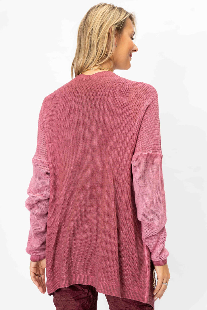 28099 - Gold shimmer knitted Cardigan