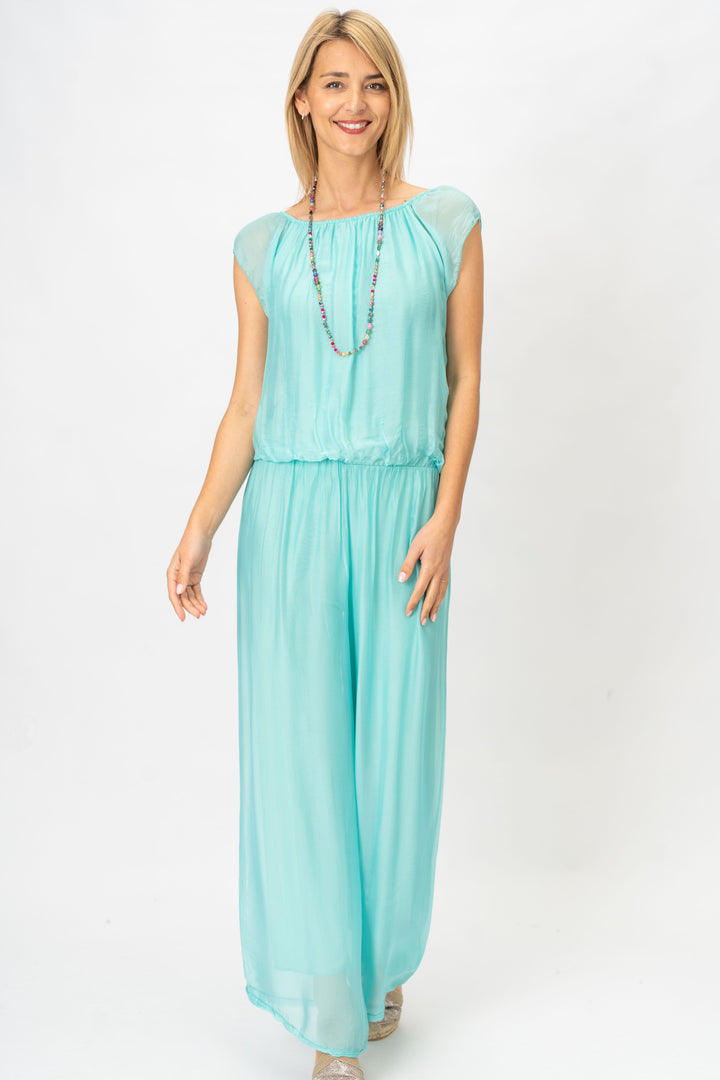 Silk jumpsuit