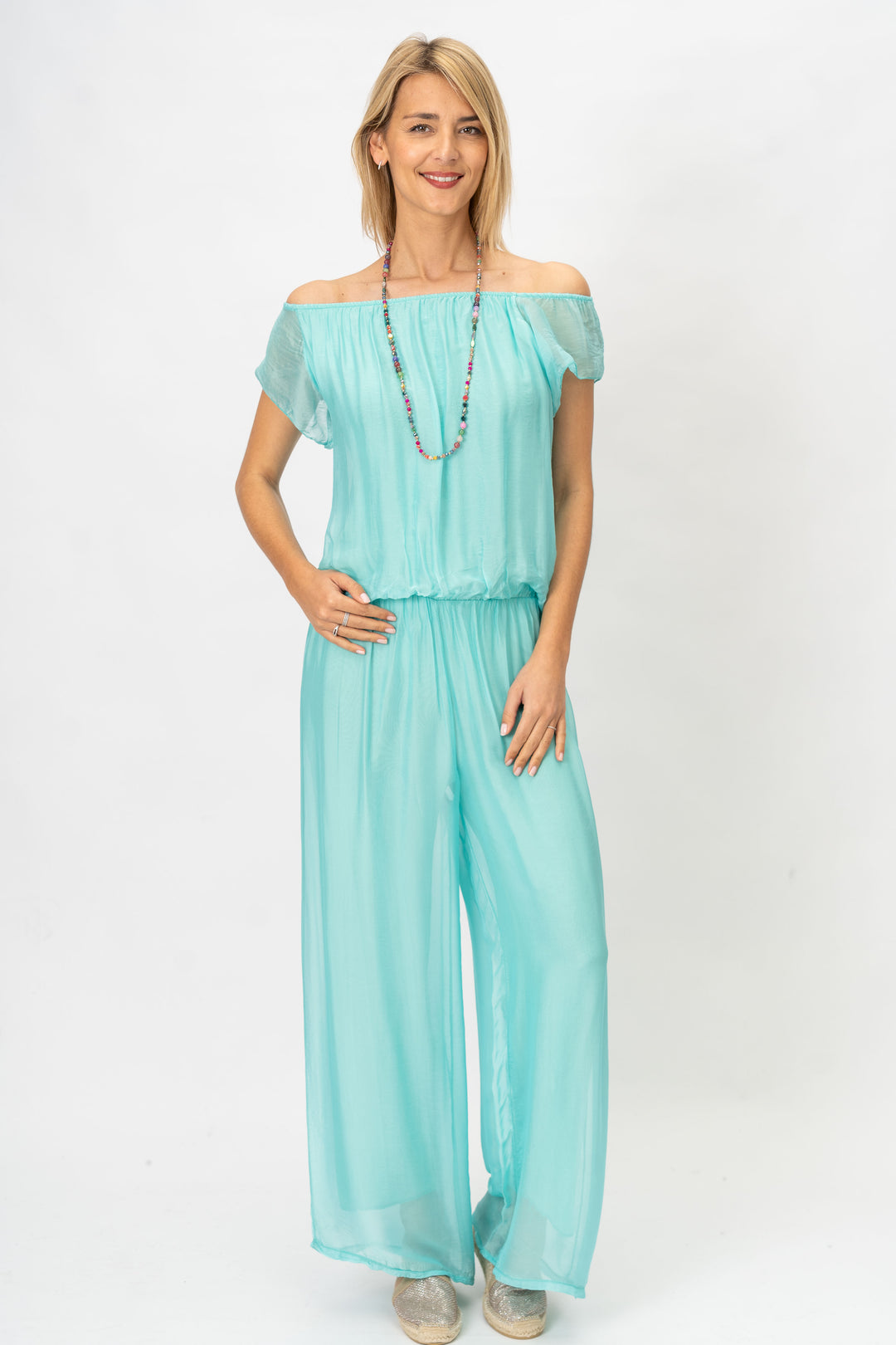 Silk jumpsuit