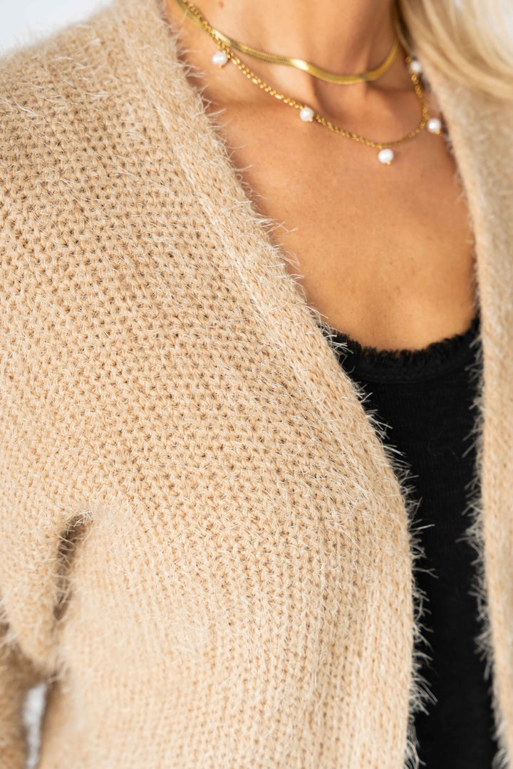 PI575 - Fluffy Cardigan