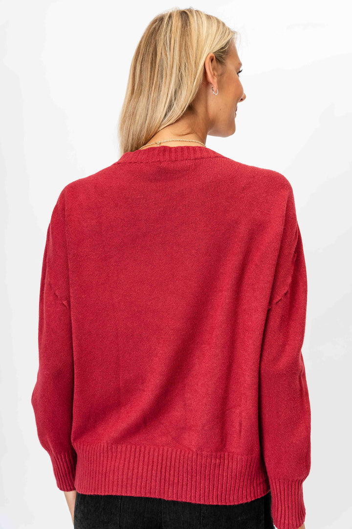 9033S - Silver Foil Sweater