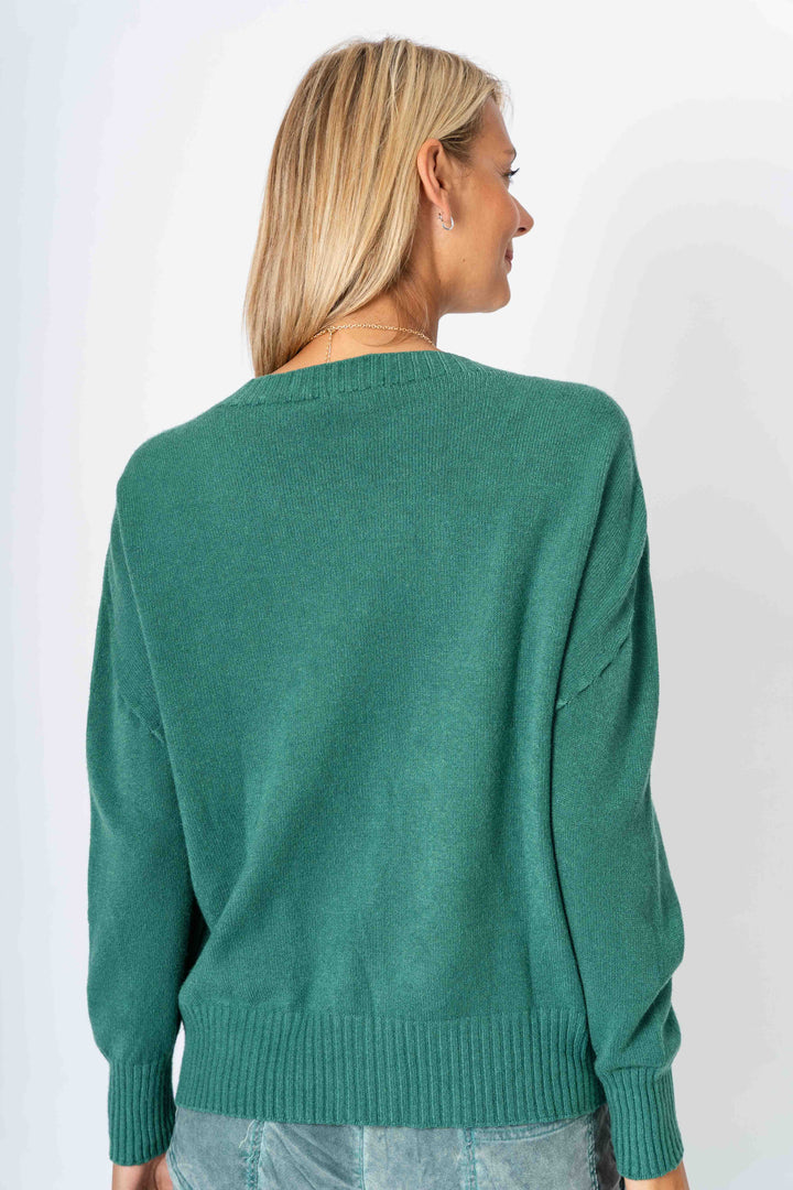 9033S - Silver Foil Sweater