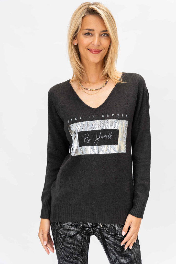 9156 - "Be Yourself" Sweater