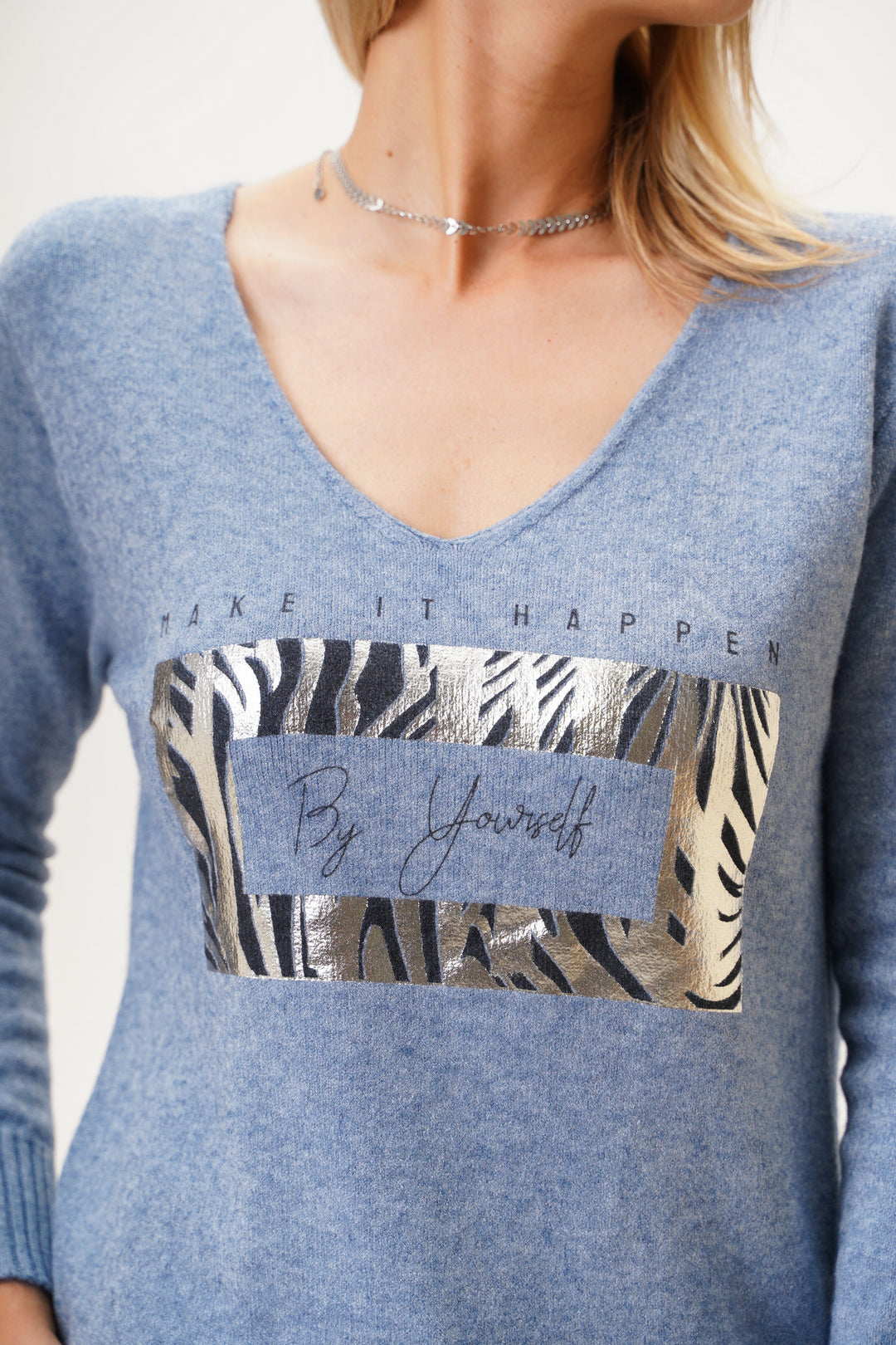 9156 - "Be Yourself" Sweater