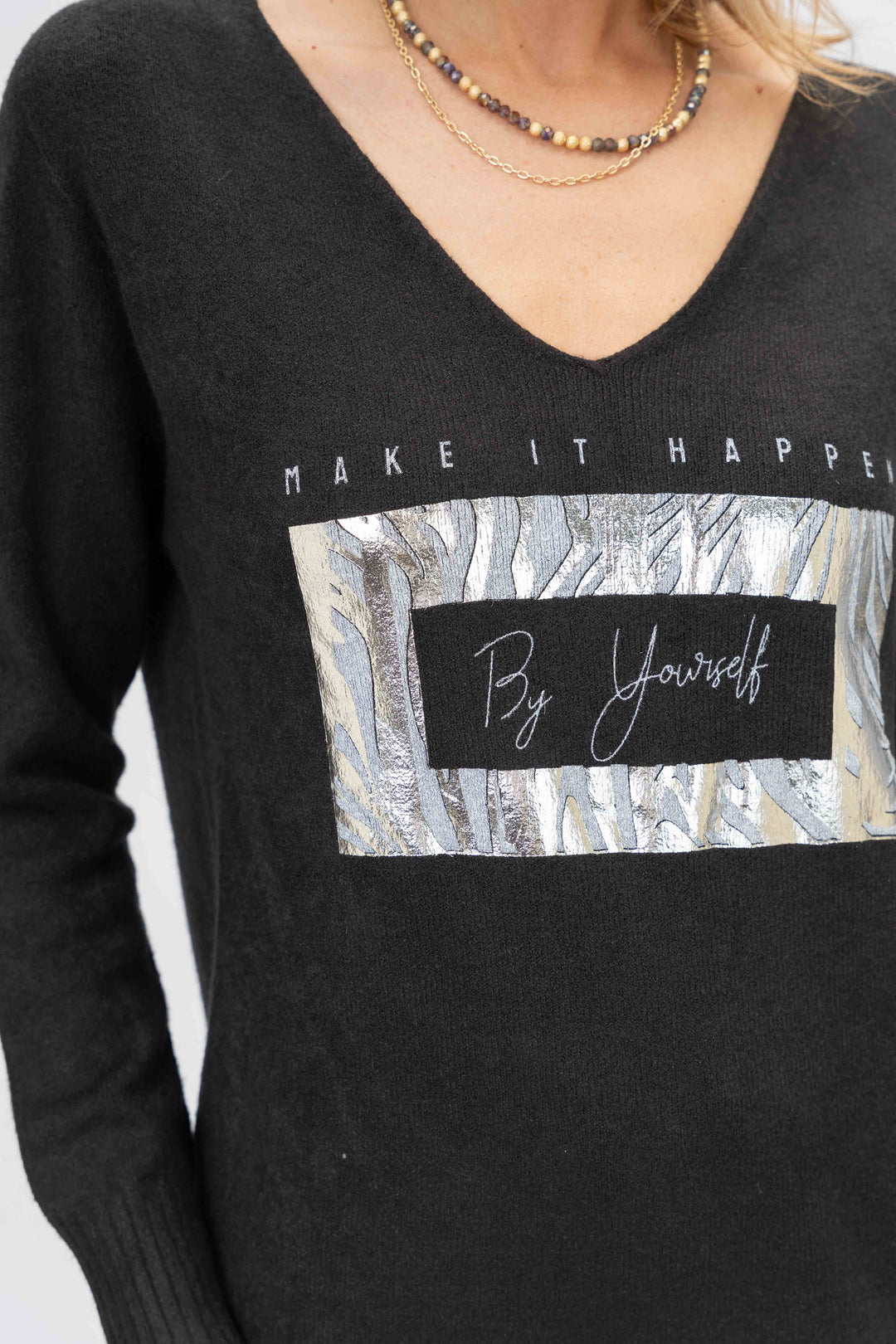 9156 - "Be Yourself" Sweater