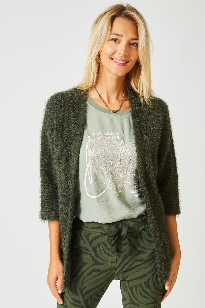 PI575 - Fluffy Cardigan