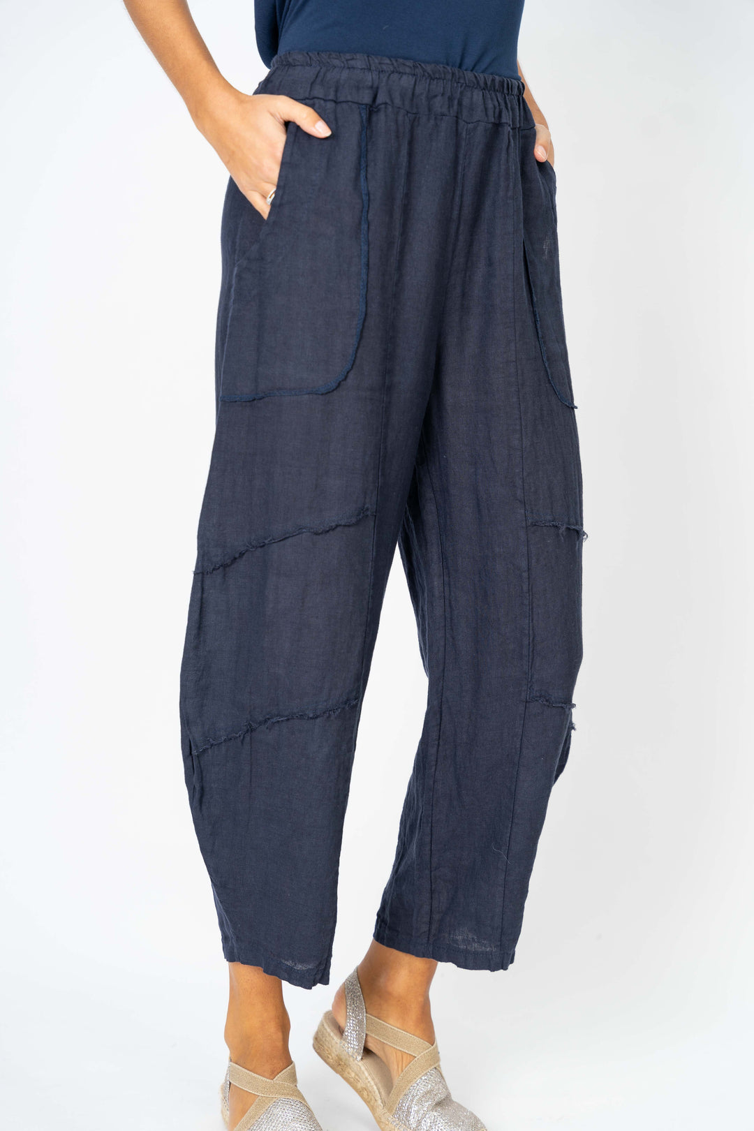 Linen Pant with details