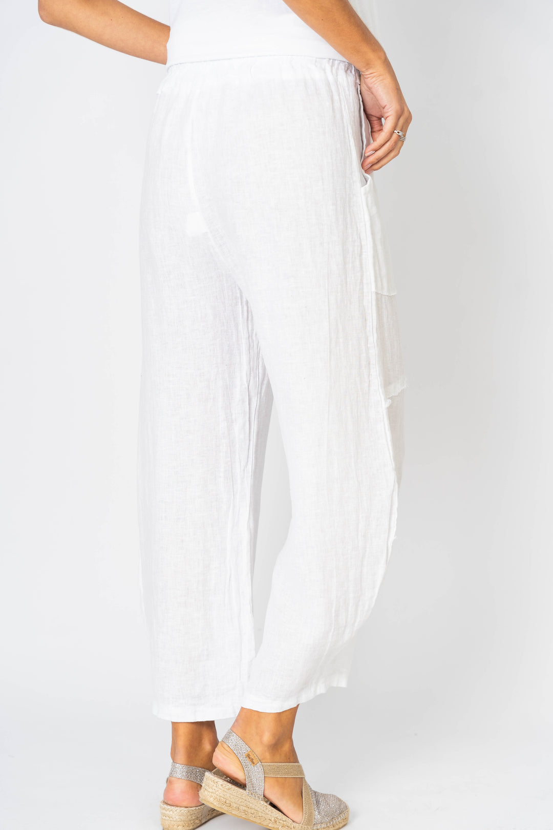 Linen Pant with details