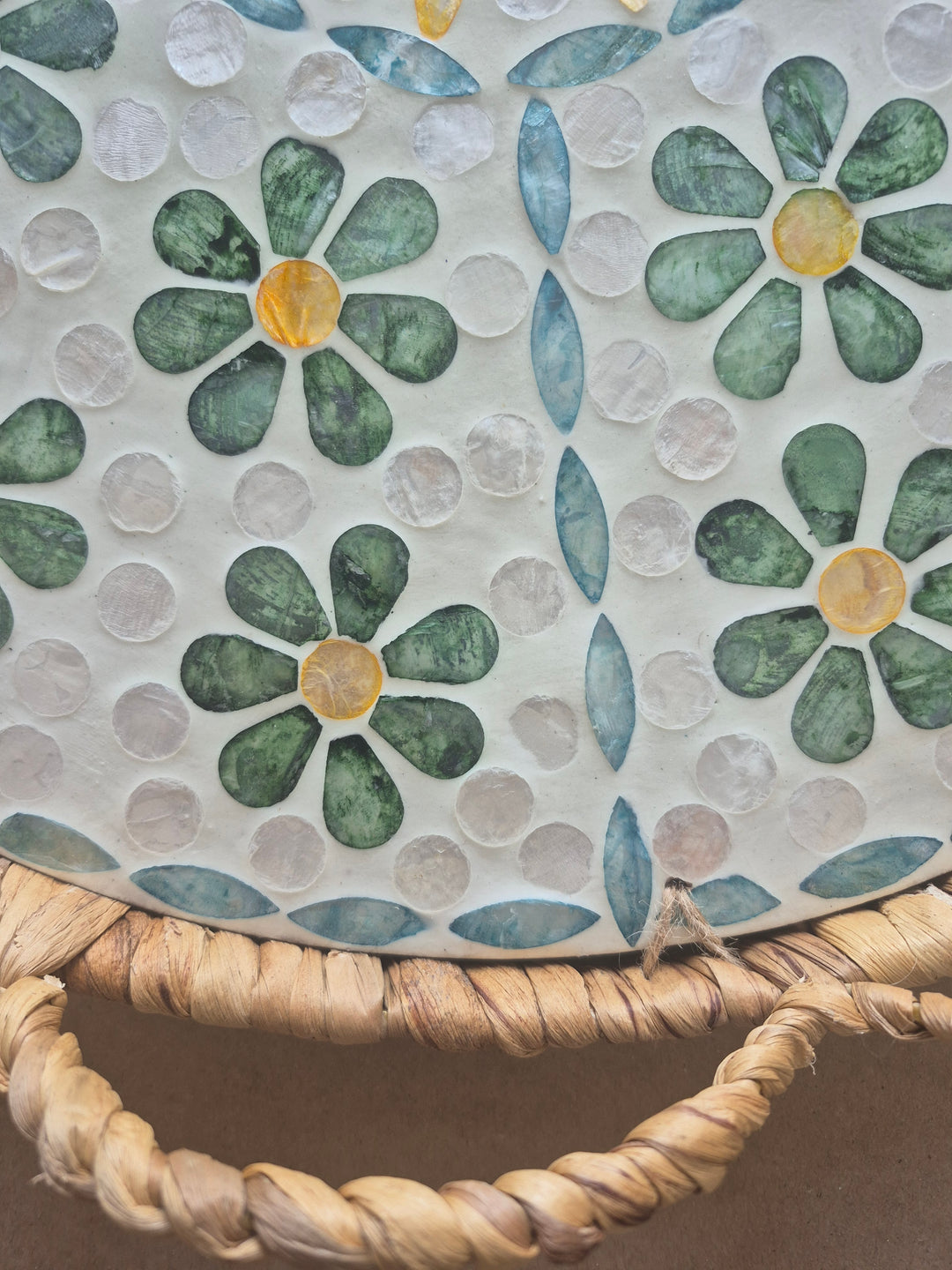 Mosaic Daisy Tray