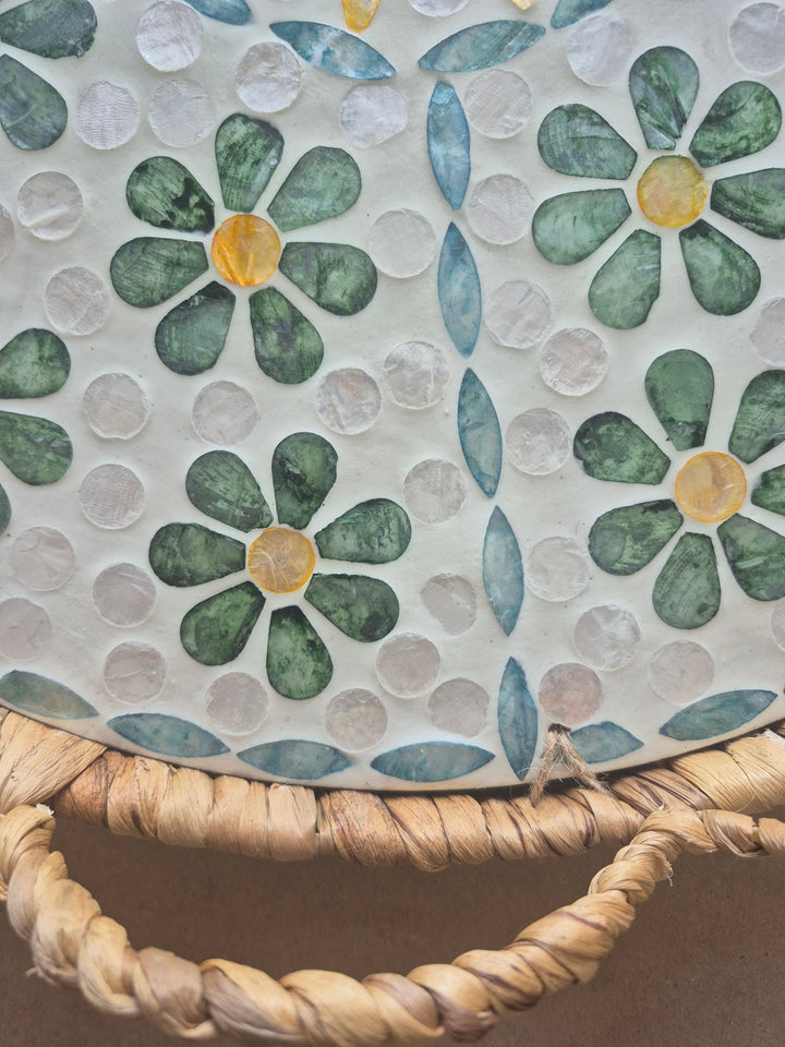 Mosaic Daisy Tray