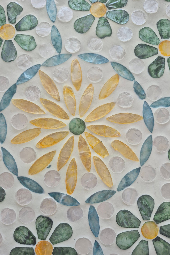 Mosaic Daisy Tray