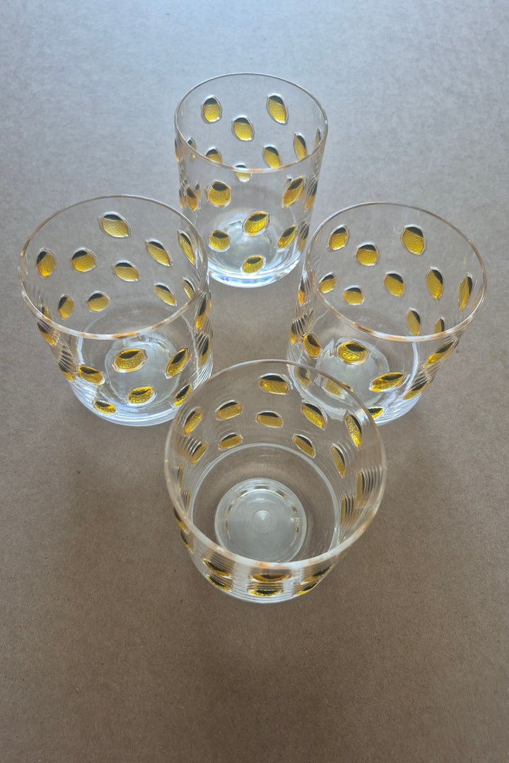 Gold Dot Tumbler — Set of 4
