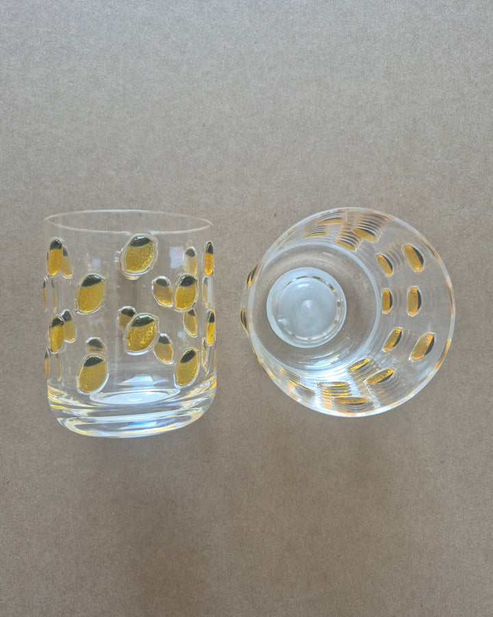 Gold Dot Tumbler — Set of 4