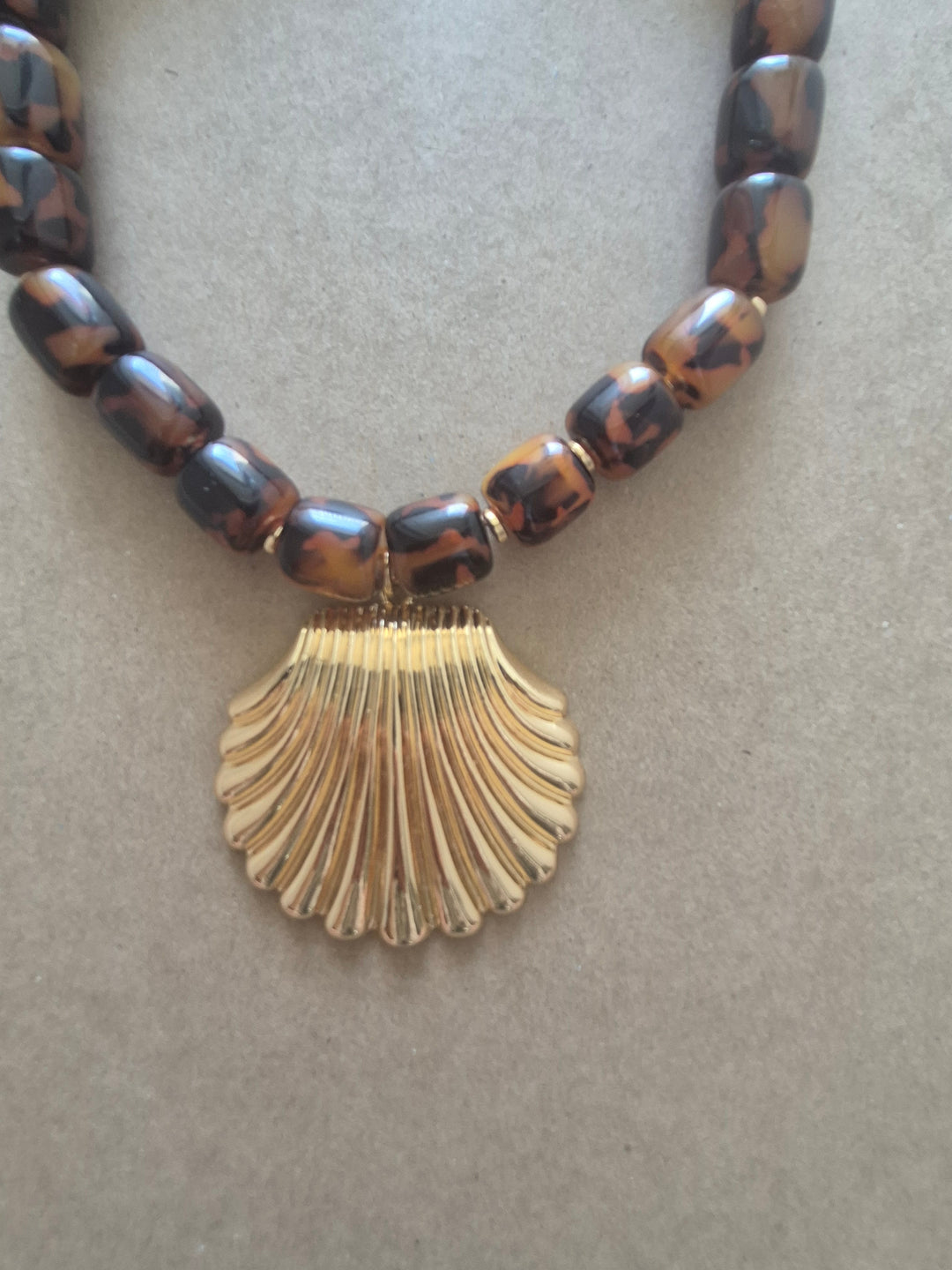 Tortoise Shell Necklace
