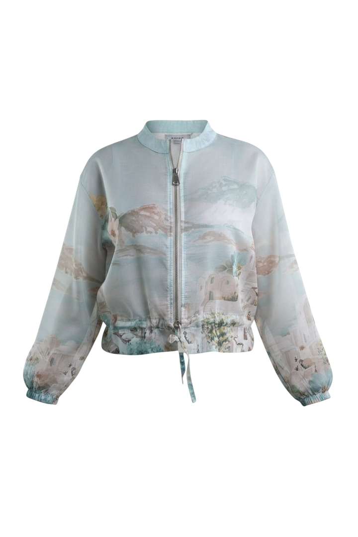 Coastal Village Bomber Jacket